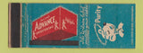 Matchbook Cover - Advance Shortening Purity Wilson WEAR