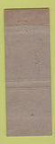 Matchbook Cover - Advance Shortening Purity Wilson WEAR