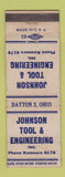 Matchbook Cover - Johnson Tool Engineering Dayton OH