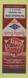 Matchbook Cover - Cliffs Coals Cleveland Cliffs Iron Buffalo NY