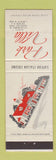 Matchbook Cover - Park Villa Edison NJ
