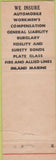 Matchbook Cover - Insurance Rudolph Laube Cicero IL