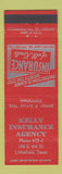 Matchbook Cover - Kelly Insurance Agency Littlefield TX