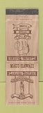 Matchbook Cover - Lahaina Broiler Harpooner's Bar Maui Hawaii
