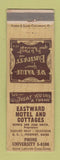 Matchbook Cover - Eastward Motel Cottages Freeport ME