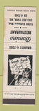 Matchbook Cover - Domino Restaurant College Park MD WEAR