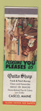 Matchbook Cover - Quito Shop Restaurant Casco ME