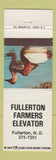 Matchbook Cover - Fullerton Farmers Elevator Fullerton ND #1