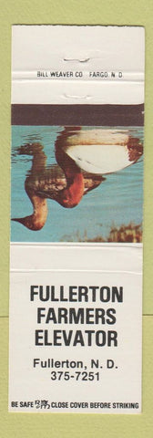 Matchbook Cover - Fullerton Farmers Elevator Fullerton ND #1