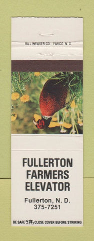 Matchbook Cover - Fullerton Farmers Elevator Fullerton ND #2