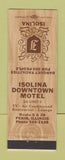 Matchbook Cover - Isolina Downtown Motel Pekin IL