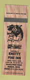 Matchbook Cover - Knotty Pine Inn Koekuk IA
