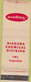 Matchbook Cover - Niagara Chemical Divison FMC Corp