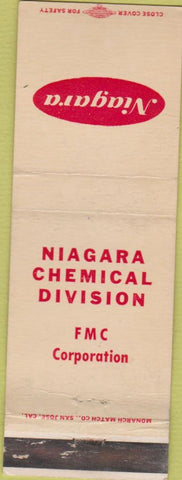 Matchbook Cover - Niagara Chemical Divison FMC Corp