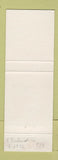 Matchbook Cover - Dorothy's Restaurant North Adams MA TEAL
