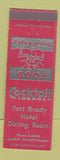 Matchbook Cover - Fort Brady Hotel Muncy PA