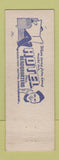 Matchbook Cover - Fort Brady Hotel Muncy PA
