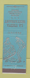 Matchbook Cover - La Fiesta Restaurant Klamath Falls OR Mexican BLUE
