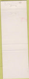 Matchbook Cover - All Fire Protection Service Wilmington CA red