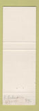 Matchbook Cover - Dorothy's Restaurant North Adams MA PURPLE WEAR