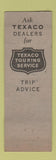 Matchbook Cover - Jim's Texaco oil gas Lyle WA Sky Chief