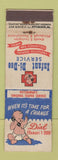 Matchbook Cover - Infant Di Dee Service Pittsburgh PA eature