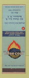 Matchbook Cover - Blue Coal Pasch Rochester NY