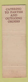 Matchbook Cover - The Show Room New York City WEAR