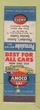 Matchbook Cover - Amoco oil gas Thornton's Bowling Green VA