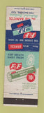 Matchbook Cover - F&F Cough Lozenges