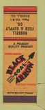 Matchbook Cover - Black Arrow Coal Russell Feed Russell IL