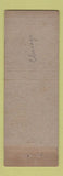 Matchbook Cover - Chicago Solvay Coke Coal Chicago IL
