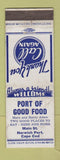 Matchbook Cover - Port of Good Food Harwich Port MA