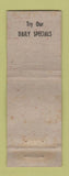 Matchbook Cover - Pilot House Restaurant Harwich Port MA ADVANEC