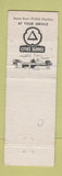 Matchbook Cover - Cities oil gas Bill Ruch Lombard IL