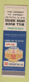 Matchbook Cover - Cities oil gas Bill Ruch Lombard IL 5D