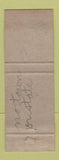Matchbook Cover - Sinclair oil gas Louie's Chicago IL