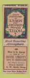 Matchbook Cover - Hotel Liberty St George UT? STAR BOBTAIL