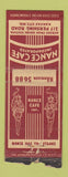 Matchbook Cover - Nance Cafe Kansas City MO girlie BOBTAIL