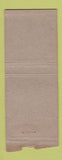 Matchbook Cover - Nance Cafe Kansas City MO girlie BOBTAIL