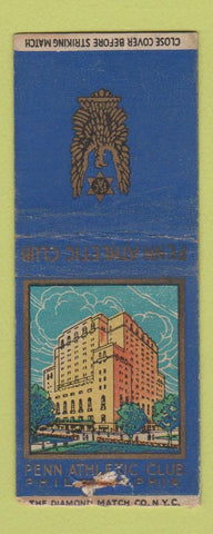 Matchbook Cover - Penn Athletic Club Philadelphia PA WEAR BOBTAIL