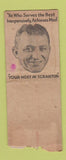 Matchbook Cover - Twin Grill Scranton PA WORN deco BOBTAIL