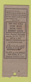 Matchbook Cover - Barney's Clothes New York City WEAR BOBTAIL