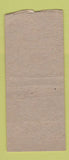 Matchbook Cover - Silver Cafe Ashland NE BOBTAIL