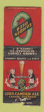 Matchbook Cover - Lord Camden Ale Beer NJ WEAR BOBTAIL