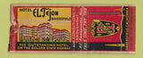 Matchbook Cover - Hote lEl Tejon Bakersfield CA WEAR BOBTAIL