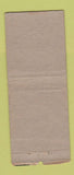 Matchbook Cover - Peters Diamond Shoes Throop Hotel Topeka KS BOBTAIL