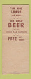 Matchbook Cover - Merle's Drive In West Lincoln NE BOBTAIL