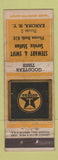 Matchbook Cover - Texaco oil gas Kanona NY Goodyear Tires WEAR