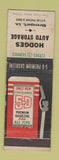 Matchbook Cover - Hodges Cities oil gas Shreveport LA WEAR